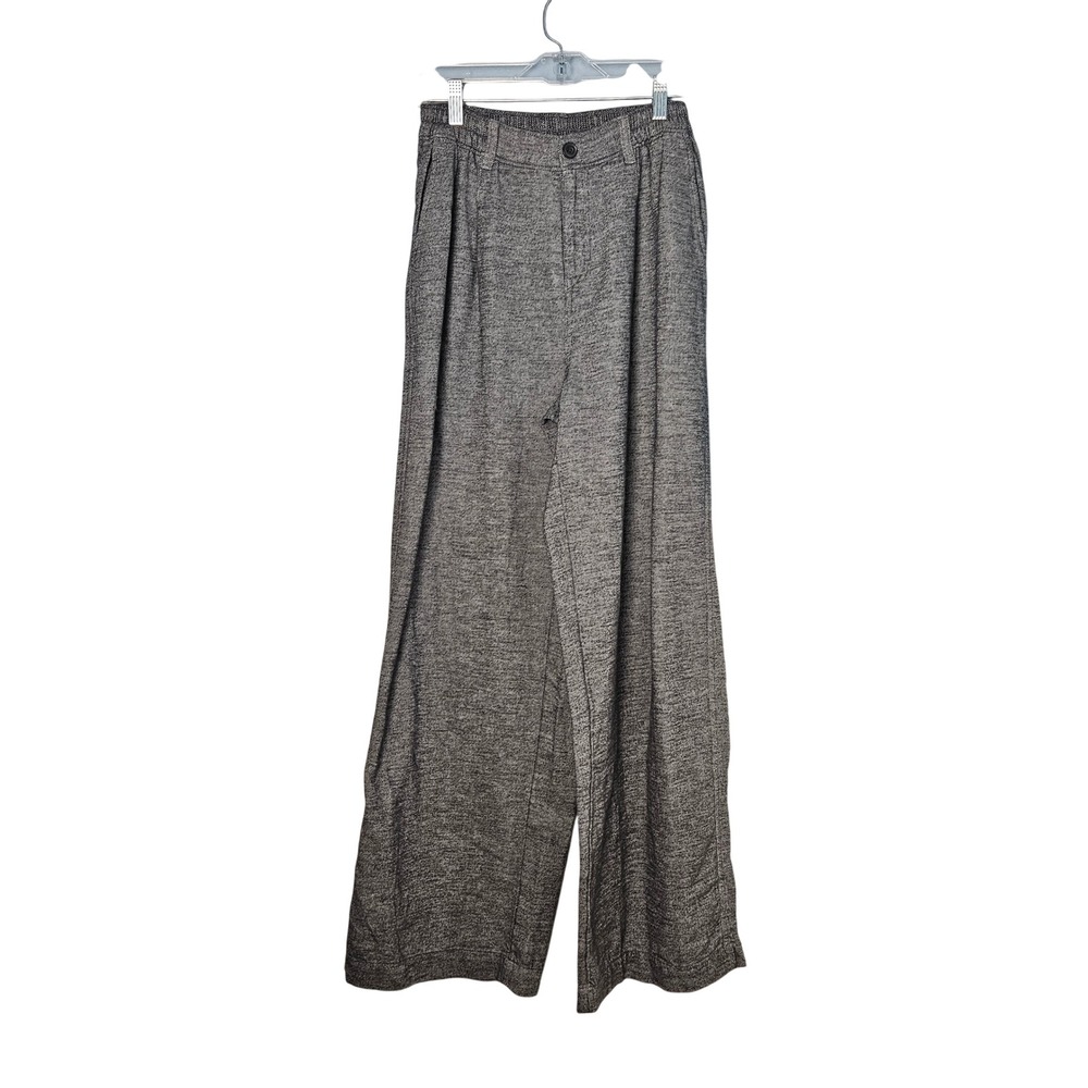 Aerie NWT Gray Wide Leg‎ Relax Fit Trousers Womens Small Work Comfort